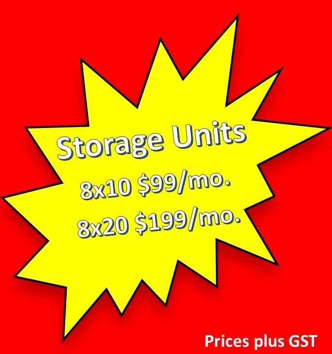 Storage Units Happy Trails Campground & Cabins